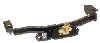 Towbar with ball plate