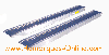 Pair of loading ramps in aluminium 2,95 m 3700 Kg
