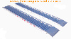 Pair of loading ramps in aluminium 2,5 m 2000 Kg