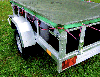 Towed net trailer 300 x 160cm