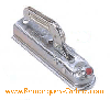 Trailer tongue coupler 60 mm with safety indicator